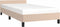 vidaXL - Bedframe - met - hoofdeinde - zonder - matras - Cappuccino - 90x200 - cm