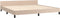 vidaXL - Bedframe - met - hoofdeinde - zonder - matras - Cappuccino - 200x200 - cm