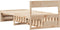 vidaXL - Bedframe - met - lades - 100x200 - cm - massief - grenenhout