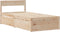 vidaXL - Bedframe - met - lades - 100x200 - cm - massief - grenenhout