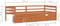 vidaXL - Bedframe - met - lades - en - kast - grenenhout - honingbruin - 90x200 - cm