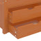 vidaXL - Bedframe - met - lades - en - kast - grenenhout - honingbruin - 90x200 - cm
