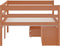 vidaXL - Bedframe - met - lades - en - kast - grenenhout - honingbruin - 90x200 - cm
