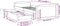 vidaXL - Bedframe - met - lades - massief - grenenhout - 90x200 - cm