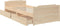 vidaXL - Bedframe - met - lades - massief - grenenhout - 90x200 - cm