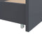 vidaXL - Bedframe - met - lades - massief - grenenhout - donkergrijs - 90x200 - cm
