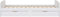vidaXL - Bedframe - met - lades - massief - grenenhout - wit - 90x200 - cm