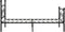 vidaXL - Bedframe - met - lattenbodem - metaal - wit - 120x200 - cm