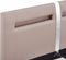 vidaXL - Bedframe - met - LED - kunstleer - cappuccino - 120x200 - cm