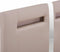 vidaXL - Bedframe - met - LED - kunstleer - cappuccino - 90x200 - cm