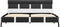 vidaXL - Bedframe - met - LED - kunstleer - grijs - 140x200 - cm