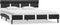vidaXL - Bedframe - met - LED - kunstleer - grijs - 140x200 - cm