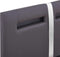 vidaXL - Bedframe - met - LED - kunstleer - grijs - 90x200 - cm