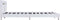 vidaXL - Bedframe - met - LED - kunstleer - wit - 180x200 - cm