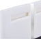 vidaXL - Bedframe - met - LED - kunstleer - wit - 90x200 - cm