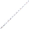 vidaXL - Bedframe - met - LED - massief - grenenhout - wasbruin - 150x200 - cm