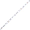 vidaXL - Bedframe - met - LED - massief - grenenhout - wasbruin - 160x200 - cm