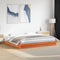 vidaXL - Bedframe - met - LED - massief - grenenhout - wasbruin - 180x200 - cm