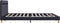 vidaXL - Bedframe - met - LED - stof - donkergrijs - 180x200 - cm