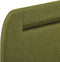 vidaXL - Bedframe - met - LED - stof - groen - 140x200 - cm