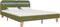 vidaXL - Bedframe - met - LED - stof - groen - 160x200 - cm