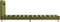 vidaXL - Bedframe - met - LED - stof - groen - 90x200 - cm