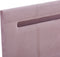 vidaXL - Bedframe - met - LED - stof - roze - 180x200 - cm