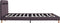 vidaXL - Bedframe - met - LED - stof - taupe - 180x200 - cm