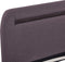vidaXL - Bedframe - met - LED - stof - taupe - 180x200 - cm