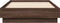 vidaXL - Bedframe - met - LED-verlichting - bruin - eikenkleurig - 90x190 - cm