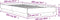 vidaXL - Bedframe - met - LED-verlichting - gerookt - eikenkleurig - 100x200 - cm