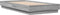 vidaXL - Bedframe - met - LED-verlichting - grijs - sonoma - eikenkleur - 75x190 - cm