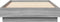 vidaXL - Bedframe - met - LED-verlichting - grijs - sonoma - eikenkleur - 90x190 - cm