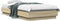 vidaXL - Bedframe - met - LED-verlichting - sonoma - eikenkleurig - 90x200 - cm