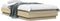 vidaXL - Bedframe - met - LED-verlichting - sonoma - eikenkleurig - 100x200 - cm