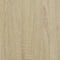 vidaXL - Bedframe - met - LED-verlichting - sonoma - eikenkleurig - 100x200 - cm