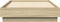 vidaXL - Bedframe - met - LED-verlichting - sonoma - eikenkleurig - 90x190 - cm
