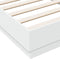 vidaXL - Bedframe - met - LED-verlichting - wit - 90x190 - cm