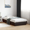 vidaXL - Bedframe - met - LED-verlichting - zwart - 90x190 - cm