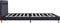 vidaXL - Bedframe - met - LED - zonder - matras - stof - donkergrijs - 150x200 - cm