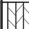 vidaXL - Bedframe - met - voetbord - zonder - matras - metaal - zwart - 160x200 - cm