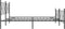 vidaXL - Bedframe - met - voetbord - zonder - matras - metaal - zwart - 180x200 - cm