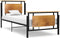 vidaXL - Bedframe - metaal - 100x200 - cm