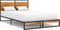 vidaXL - Bedframe - metaal - 120x200 - cm