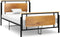 vidaXL - Bedframe - metaal - 120x200 - cm