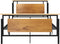 vidaXL - Bedframe - metaal - 120x200 - cm