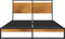 vidaXL - Bedframe - metaal - 120x200 - cm