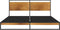 vidaXL - Bedframe - metaal - 140x200 - cm