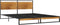 vidaXL - Bedframe - metaal - 140x200 - cm