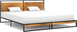 vidaXL - Bedframe - metaal - 180x200 - cm